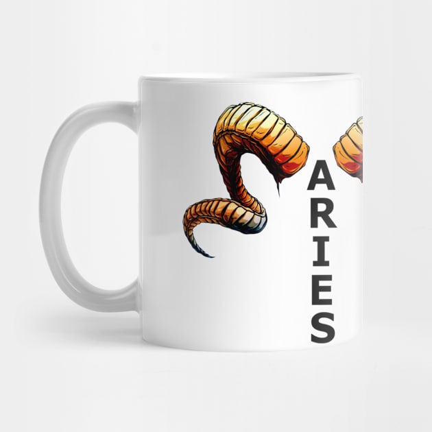 Aries Ram Horns by Hot Like An Aries